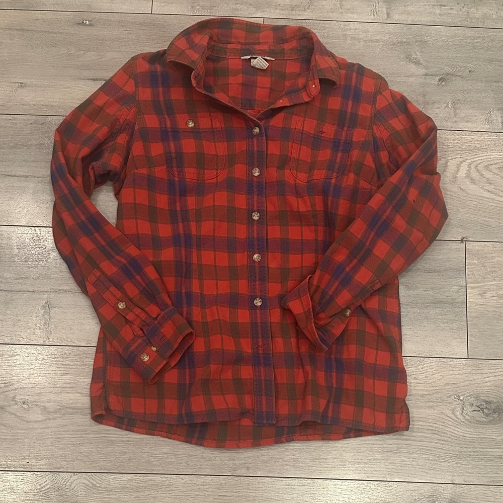 Warm flannel shirt